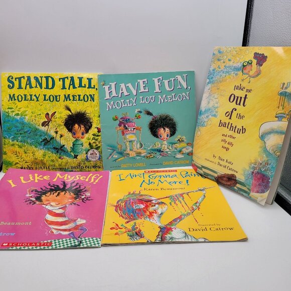 MOLLY LOU MELON Lot of Children's Books by Patty Lovell & David Catrow - BK029 - Picture 1 of 6
